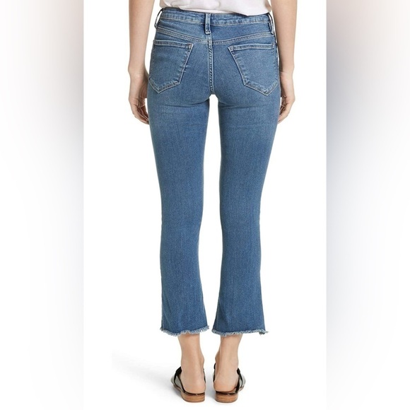 Free People raw hemline cropped Jean - Picture 2 of 6